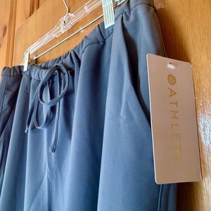 Athleta Drawstring Performance Pants - Slate Gray Blue